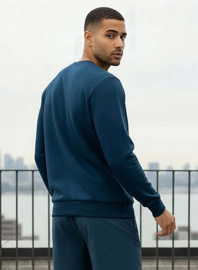 Splash Active Men Performance Embossed Sweatshirt